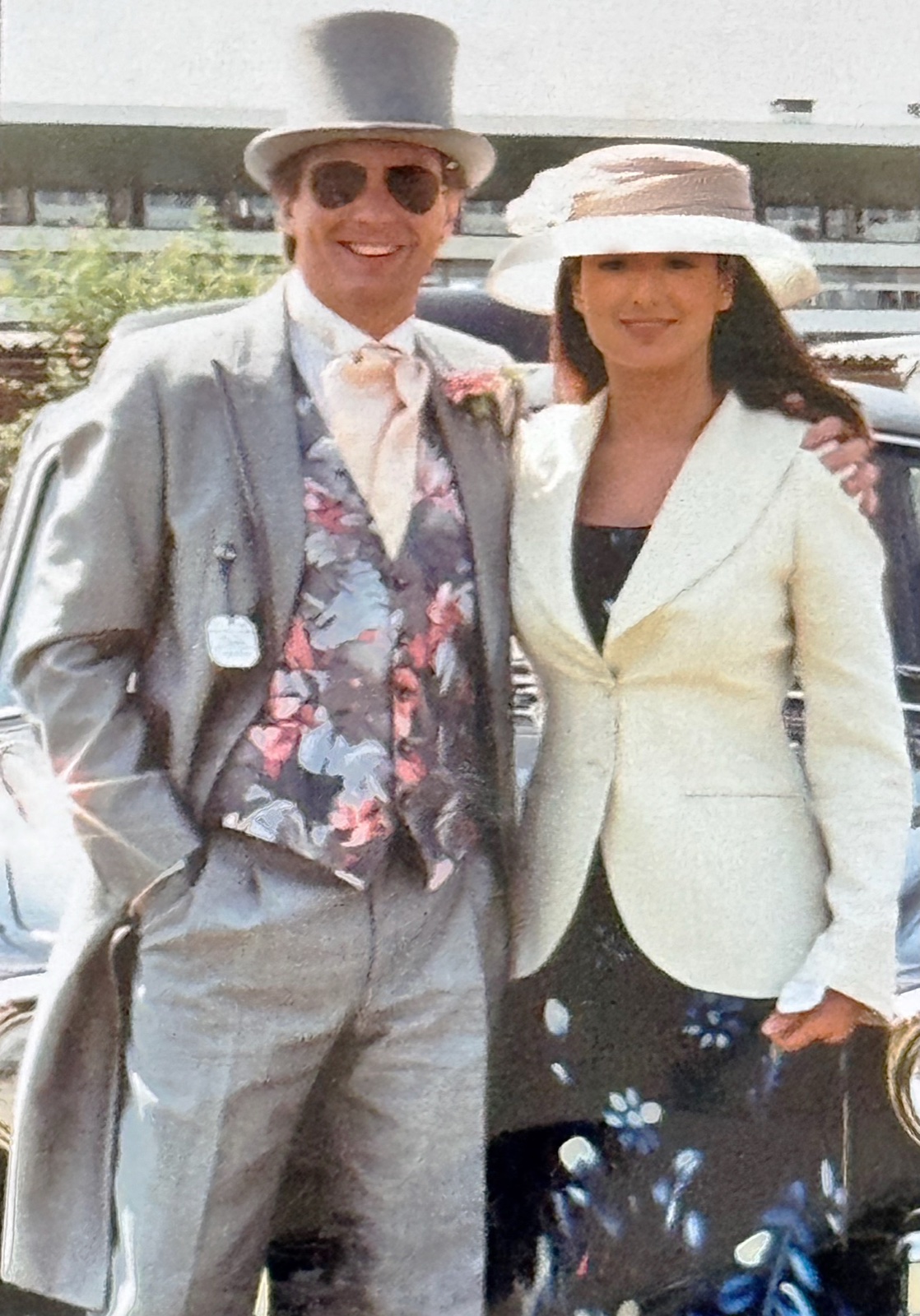 George and Caroline, hosts at Wylam House